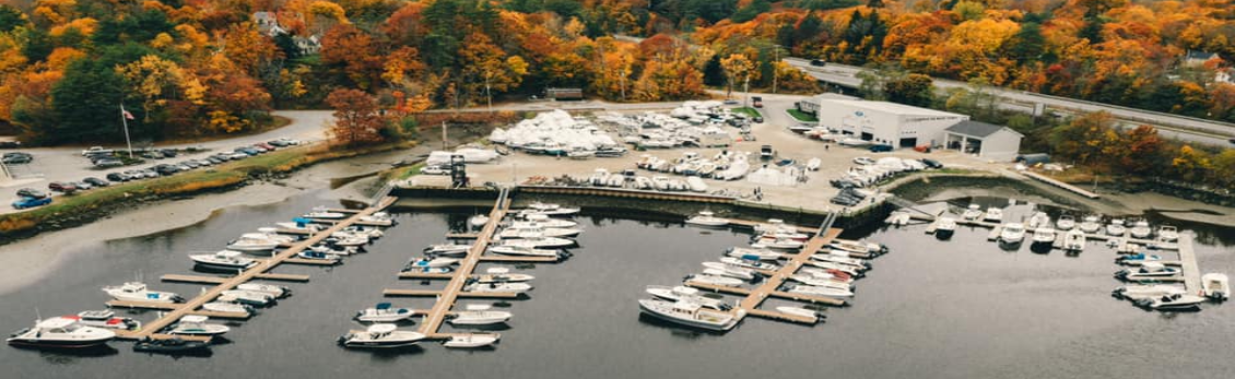 Boats parked at Yarmouth location